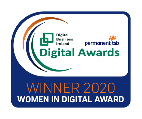 Digital awards - Winner 2020 Women in digital award